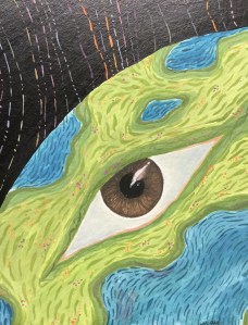 112 CLOSE UP CognEYEzant.NadiaCDM. Nadia Daniels-Moehle. Day One Hundred Twelve.  Dreamscape part 1*: Blue Dot