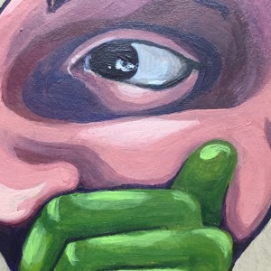 126 close up CognEYEzant.NadiaCDM. Nadia Daniels-Moehle. Day One Hundred Twenty-Six. Forward Thinking, Present Bound